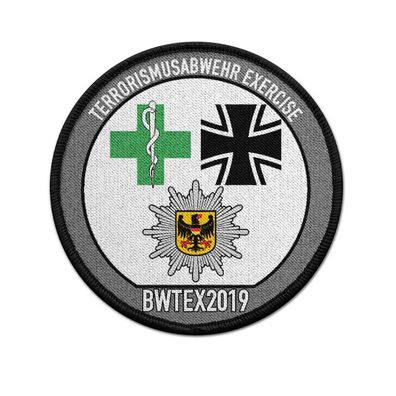 Terrorismusabwehr Exercise 2019 BWTEX Bundeswehr Polizei Rettungsdienst #32655