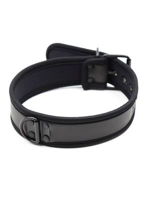 Rude Rider Neoprene Puppy Collar Grey