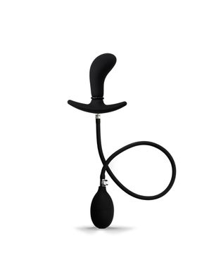 Rude Rider Inflatable Butt Plug Black