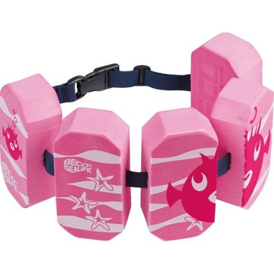 Schwimmgürtel 5Pads Sealife pink, 2-6 J