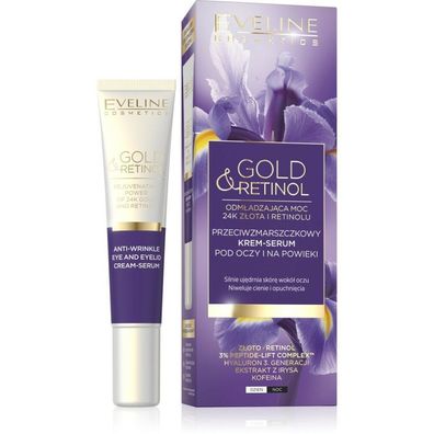 Eveline Gold & Retinol Anti-Falten Tages- und Nachtcreme 15ml