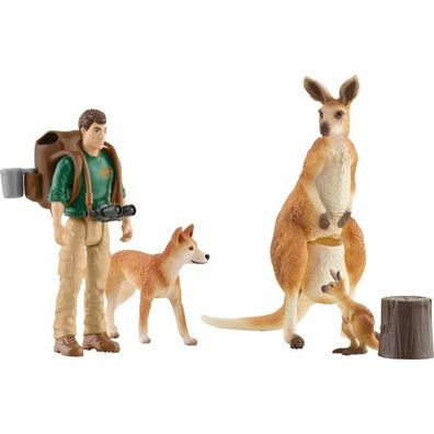 Schleich 42623 - Wild Life Outback Abenteuer Sammelfiguren Set