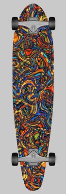 Skateboard Custom Designer Folie von Dixtime SKB-258