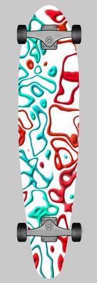 Skateboard Custom Designer Folie von Dixtime SKB-297