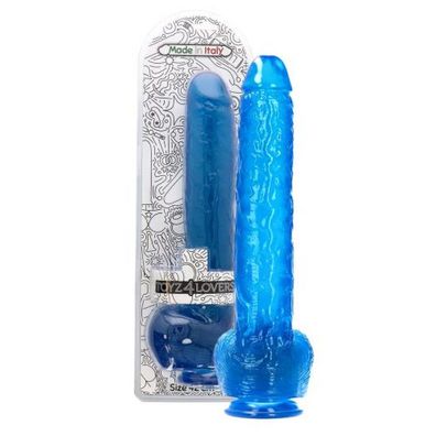 Dildo Goliath Transparent blue