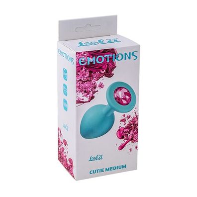 Emotions Cutie Medium Turquoise Pink Crystal