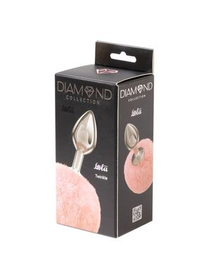 Anal plug Diamond Twinkle Pink