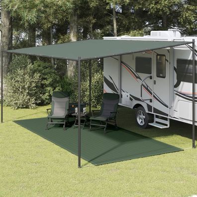 vidaXL Zeltteppich 250 x 600 cm HDPE Grün