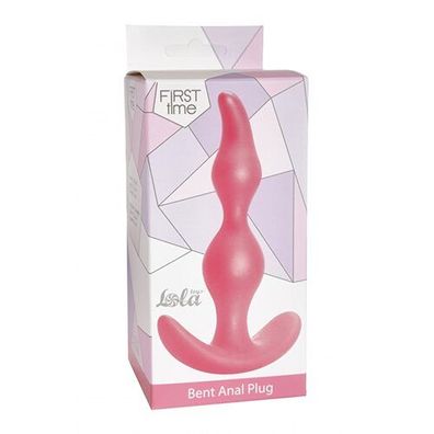 Anal Plug Bent Anal Plug Pink