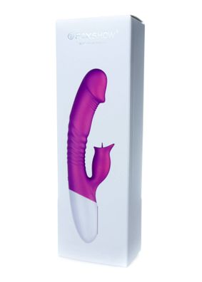 Foxshow - Vibrator - Silicon, Vibrator 7 Function and Heating Mode, Pink