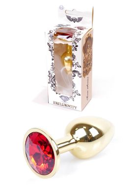 Gold Plug - Jewellery - Red