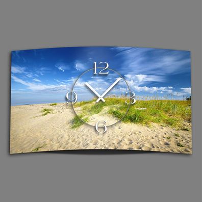Digital Designer Art Düne Designer Wanduhr modernes Wanduhren Design leise kein