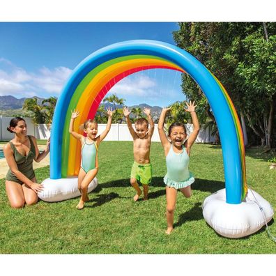 Intex Rainbow Cloud Wassersprinkler Mehrfarbig 300x109x180 cm