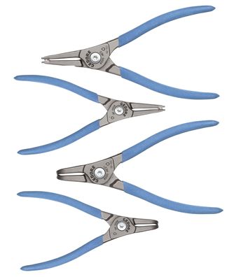 GEDORE Montagezangen-Satz für Außensicherungsringe, 4-teilig