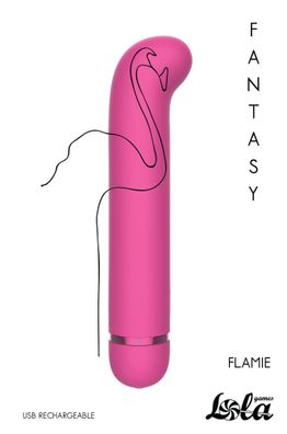 Rechargeable vibrator Fantasy Flamie Pink