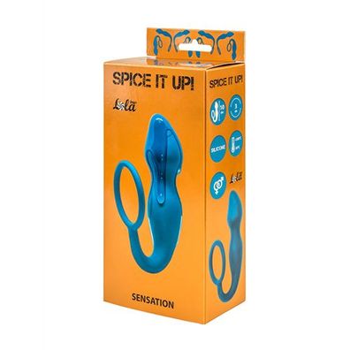 Anal plug Spice it up Sensation Dark Aquamarine