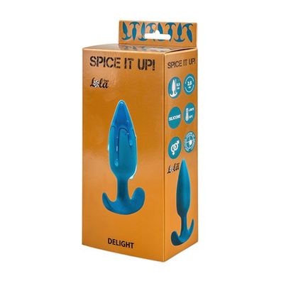 Anal plug - misplaced center of gravitySpice it up Delight Aquamarine