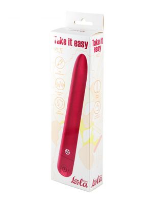 Rechargeable Vibrator Take it easy Haze Wine Red