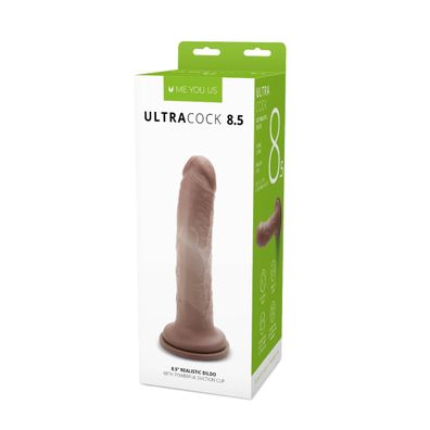 Me You Us Silicone Ultra Cock Caramel 8.5