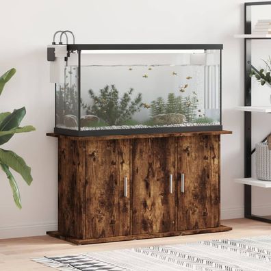 vidaXL Aquariumständer Räuchereiche 101x41x58 cm Holzwerkstoff