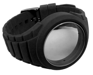 Calypso | Uhrenarmband inkl. Gehäuse Silikon schwarz weich | K5742/8