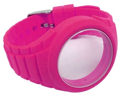 Calypso | Uhrenarmband inkl. Gehäuse Silikon pink weich | K5742/2