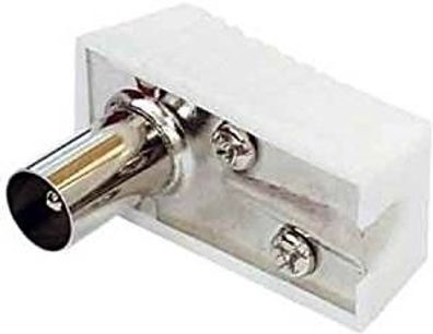Koax-Winkelstecker