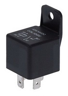 Arbeitsstromrelais 40 A/12V + HALTER