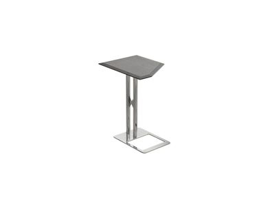 Beistelltisch Tisch Couchtisch Wohnzimmer Edelstahl Silber Möbel
