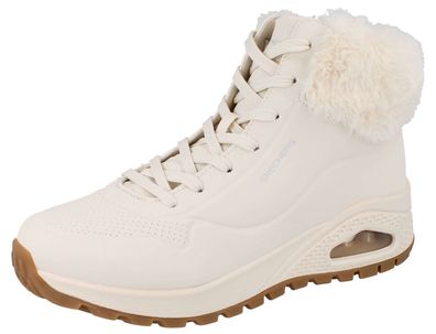 Skechers Uno Rugged Fall Air Damen Sneaker Boots Stiefel Stiefelette beige