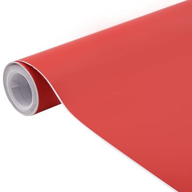 vidaXL Autofolien 2 Stk. Matt-Rot 100x150 cm