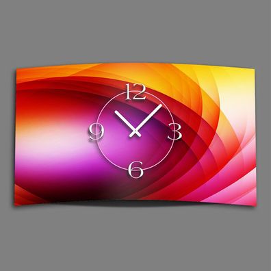 Digital Designer Art abstrakt bunt Designer Wanduhr modernes Wanduhren Design le