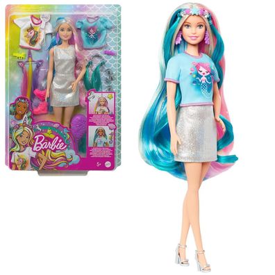 Unicorn & Mermaid | Barbie Spiel-Set | Puppe & Kleidung | Mattel GHN04