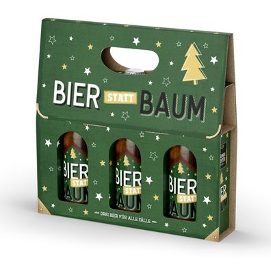 Männerkoffer "Bier statt Baum" Set