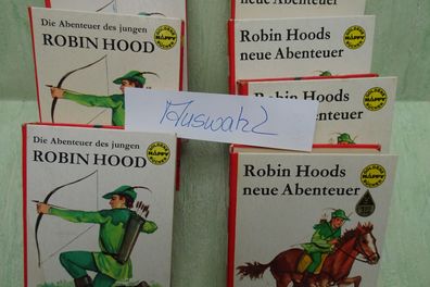 Delphin Goldene Happy Bücher Alexandre Dumas Robin Hood neue Abenteuer 1967