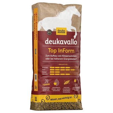 Deukavallo Top InForm 25 kg Pferdefutter Sportpferde u. ältere Pferde