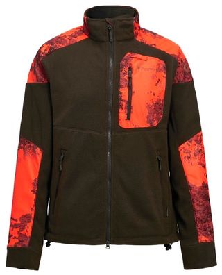 Pinewood 3619 Smaland Hunters Camou Damen Fleece Jacke H. Brown/Strata Blaze (269)