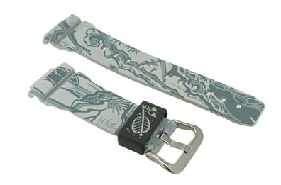 Casio G-Shock 10582113 Uhrenarmband Resin grau Muster DW-5600SLG-7