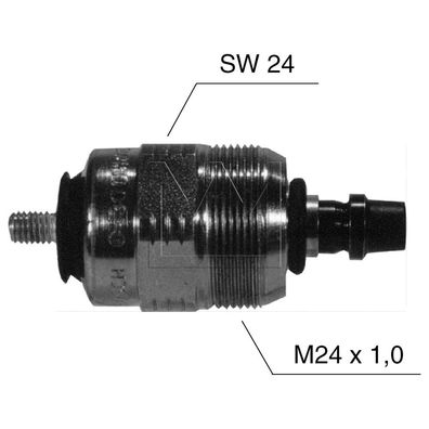 Magnetventil - Vgl. Nr. BOSCH 0330001016 / BOSCH 0330001047 / BOSCH 9461612164