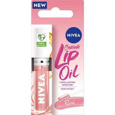 Nivea Pflegendes Lippenöl Rose Feuchtigkeitsspendendes Lippenöl 5.5ml