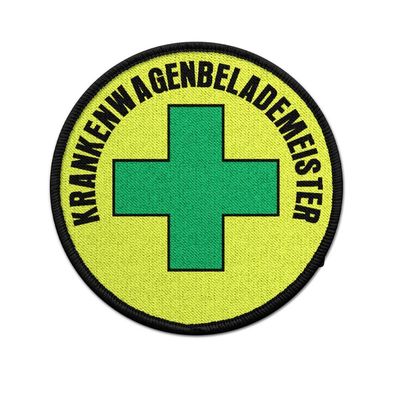 Patch Krankenwagenbelademeister Rettungsassistent Krankenwagen KTW RTW #40351