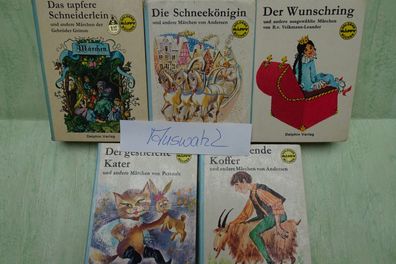 Delphin Goldene Happy Bücher Märchen fliegende Koffer Wunschring Schneekönigin uva