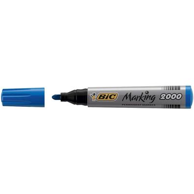 BIC Permanent-Marker Marking 2000 COlutions® Permanentmarker blau 1,7 mm