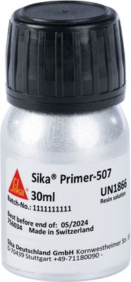 SikaPrimer 507 schwarz 30ml Dose Vorbehandlung Schwarzprimer