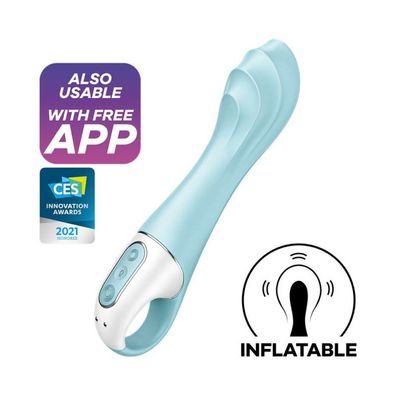 Aufblasbare Vibe Luftpumpe Vibrator 5 mit APP Satisfyer Connect