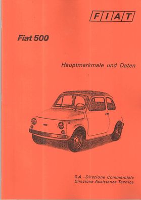 Reparaturanleitung Fiat 500, Oldtimer, Auto