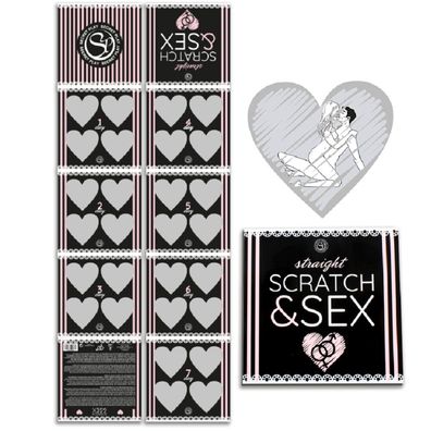 Secretplay Scratch & SEX Straight COUPLE GAME (ES / EN / FR / PT / DE)