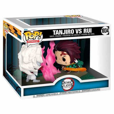 POP! Moments Demon Slayer - Tanjiro vs. Rui (10,8 cm)