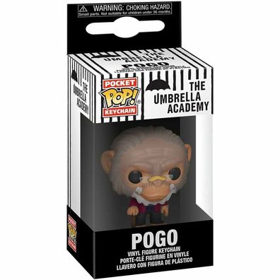 Funko POP Schlüsselanhänger: Umbrella Academy- Pogo