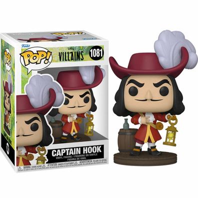 Funko POP Disney: Schurken S4 - Kapitän Hook